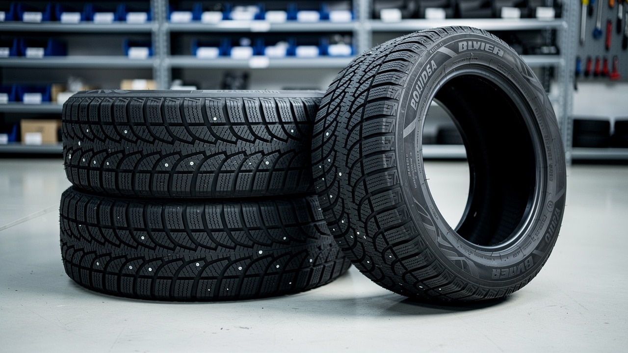 Quatre pneus d'hiver pour Subaru traction intégrale vérification